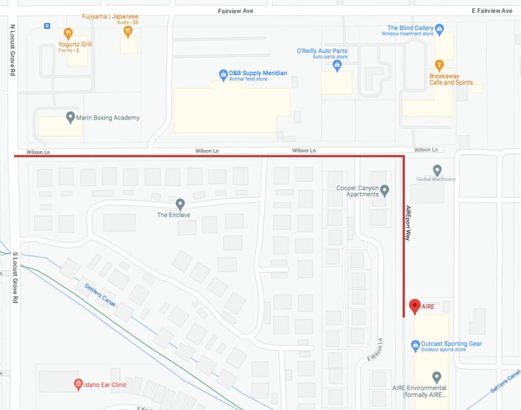 Directions To Aire